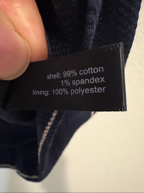 The Limited Navy Pencil Skirt with nautical knot Stripes and gold Zippers 6 - Picture 3 of 7